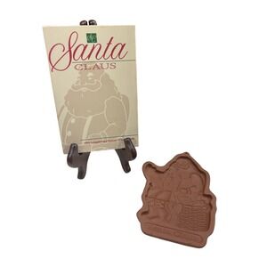 1992 Santa Claus Longaberger Pottery Cookie Mold
